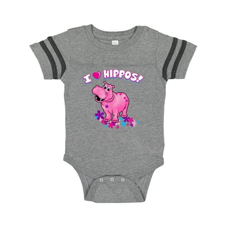 Inktastic I Love Hippos with Pink Hippo and Flowers Gift Baby Boy or Baby Girl Bodysuit
Inktastic I Love Hippos with Pink Hippo and Flowers Gift Baby Boy or Baby Girl Bodysuit