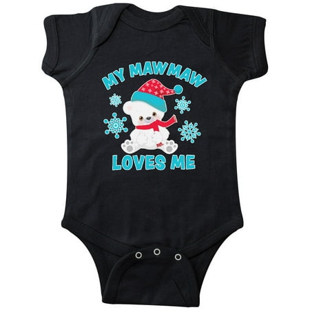 Inktastic Polar Bear My Mawmaw Loves Me in Santa Hat with Snowflakes Gift Baby Boy or Baby Girl Bodysuit
Inktastic Polar Bear My Mawmaw Loves Me in Santa Hat with Snowflakes Gift Baby Boy or Baby Girl Bodysuit