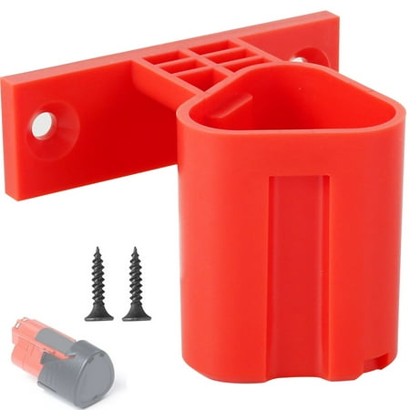 Battery Holder Compatible with Makita Bosch Milwaukee 10.8/12V Battery 3-Slot Wall Mounted Battery Rack Heavy Duty Durable Plastic Battery Hanger with Screws
Battery Holder Compatible with Makita Bosch Milwaukee 10.8/12V Battery 3-Slot Wall Mounted Battery Rack Heavy Duty Durable Plastic Battery Hanger with Screws