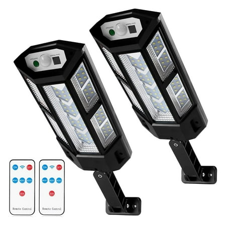 LED Solar Street Lights 2 Pack Motion Sensor Security Wall Light 84 LED Outdoor Solar Lighting with 3 Modes for Garden
LED Solar Street Lights 2 Pack Motion Sensor Security Wall Light 84 LED Outdoor Solar Lighting with 3 Modes for Garden