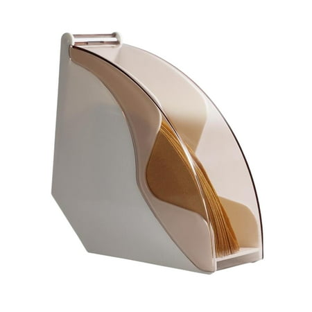 Topaty Coffee Filter Holder | Coffee Filter Storage | Coffee Filter Box with Dust-proof Cover Filter Paper Holder for Coffee Shop Home Storage Capacity of 100pcs Paper Filters
Topaty Coffee Filter Holder | Coffee Filter Storage | Coffee Filter Box with Dust-proof Cover Filter Paper Holder for Coffee Shop Home Storage Capacity of 100pcs Paper Filters