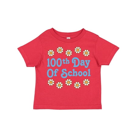 Inktastic 100th Day of School Party Gift Toddler Toddler Girl T-Shirt