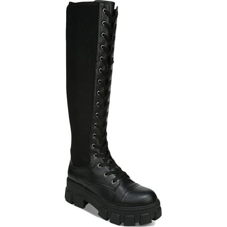 Circus by Sam Edelman Womens Dinah Knee-High Tall Combat & Lace-up Boots