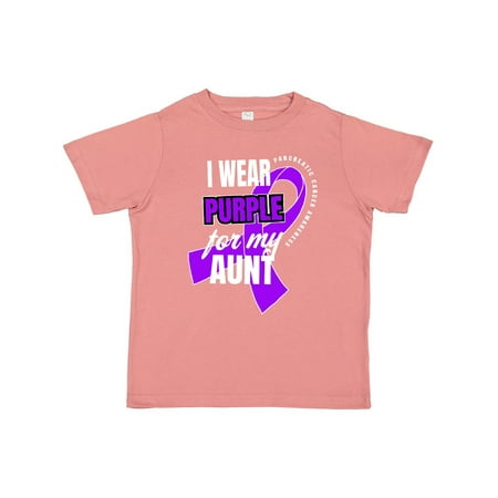 Inktastic I Wear Purple For My Aunt Pancreatic Cancer Awareness Gift Toddler Boy or Toddler Girl T-Shirt
Inktastic I Wear Purple For My Aunt Pancreatic Cancer Awareness Gift Toddler Boy or Toddler Girl T-Shirt