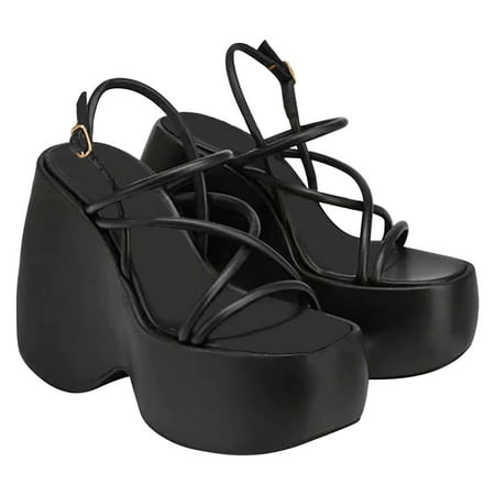 Sandals for Women Dressy Summer Wedge Sandals for Women Size 11ww Women S Shoes Waterproof Platform High With Sandals Slope With Thin Strap Open Toe Strap Roman Shoes
Sandals for Women Dressy Summer Wedge Sandals for Women Size 11ww Women S Shoes Waterproof Platform High With Sandals Slope With Thin Strap Open Toe Strap Roman Shoes