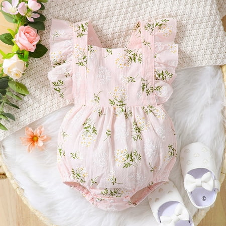 Girls Clothes Toddler Kids Girls Floral Breathable Fly Sleeveless Romper Jumpsuit Cloths 80
Girls Clothes Toddler Kids Girls Floral Breathable Fly Sleeveless Romper Jumpsuit Cloths 80