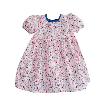 Summer Dresses For Girls Toddler Cotton Sleeveless Solid Color Print Dress Soft And Comfy Daily Wear Outfits For 5-6 Years
Summer Dresses For Girls Toddler Cotton Sleeveless Solid Color Print Dress Soft And Comfy Daily Wear Outfits For 5-6 Years