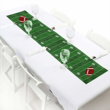 Big Dot of Happiness End Zone - Football - Petite Baby Shower or Birthday Party Paper Table Runner - 12 x 60 inches
Big Dot of Happiness End Zone - Football - Petite Baby Shower or Birthday Party Paper Table Runner - 12 x 60 inches