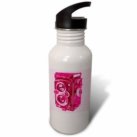 3dRose Picture of a Vintage brown Twin Lens reflex TLR pink camera Sports Water Bottle 21oz
3dRose Picture of a Vintage brown Twin Lens reflex TLR pink camera Sports Water Bottle 21oz