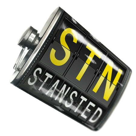 NEONBLOND Flask STN Airport Code for Stansted