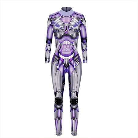 Quealent Jumpsuits For Women Jumpsuits for Women Long Sleeve V Neck Zipper Casual One Piece Rompers Bodycon Outfits Purple S
Quealent Jumpsuits For Women Jumpsuits for Women Long Sleeve V Neck Zipper Casual One Piece Rompers Bodycon Outfits Purple S