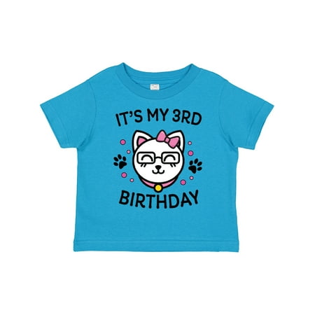 Inktastic Its My 3rd Birthday with Cat in Glasses Gift Toddler Toddler Girl T-Shirt
Inktastic Its My 3rd Birthday with Cat in Glasses Gift Toddler Toddler Girl T-Shirt