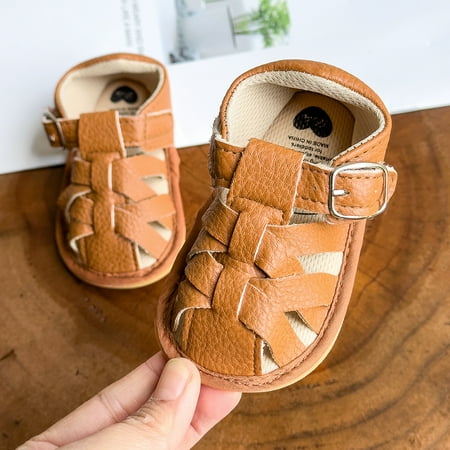 Baby Boys Girls Casual Sandals Outdoor Non Slip Beach Shoes Crib Shoes First Walker Shoes For Newborn Infant Spring And Summer
Baby Boys Girls Casual Sandals Outdoor Non Slip Beach Shoes Crib Shoes First Walker Shoes For Newborn Infant Spring And Summer