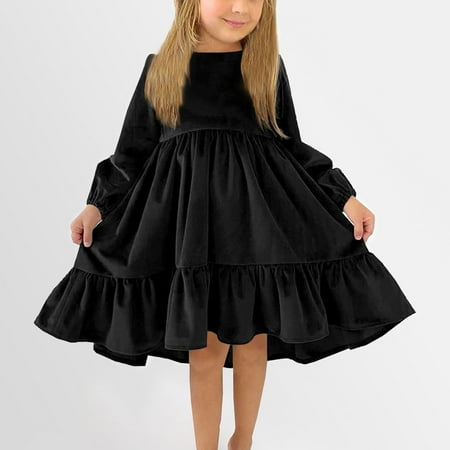 Gotyou Girl s Toddler Ruffled Princess Dress Long Sleeve A-line Skirt Elastic Outfits Pleated Dresses
Gotyou Girl s Toddler Ruffled Princess Dress Long Sleeve A-line Skirt Elastic Outfits Pleated Dresses