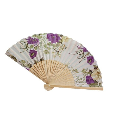 YMH Fan Flower Pattern Foldable Satin Cloth Handheld Folding Fan for Wall Decoration
YMH Fan Flower Pattern Foldable Satin Cloth Handheld Folding Fan for Wall Decoration