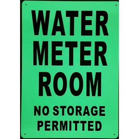 WATER METER ROOM SIGN GLOW IN THE DARK (HEAVY DUTY ALUMINUM SIGN 10X14 Photoluminescent SIGN )
WATER METER ROOM SIGN GLOW IN THE DARK (HEAVY DUTY ALUMINUM SIGN 10X14 Photoluminescent SIGN )
