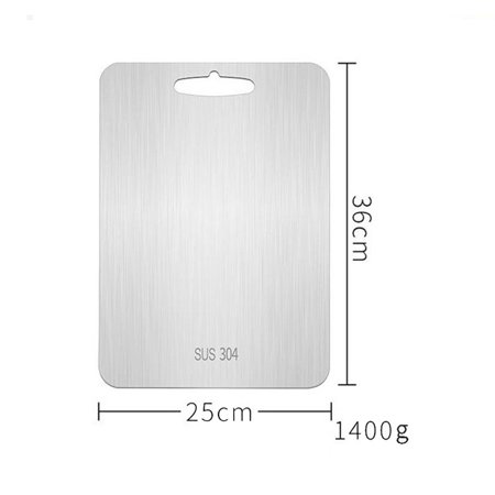Sufanic 304 Stainless Steel Cutting Board Chopping Block Meat Vegetable Mat Kitchen Tool
Sufanic 304 Stainless Steel Cutting Board Chopping Block Meat Vegetable Mat Kitchen Tool
