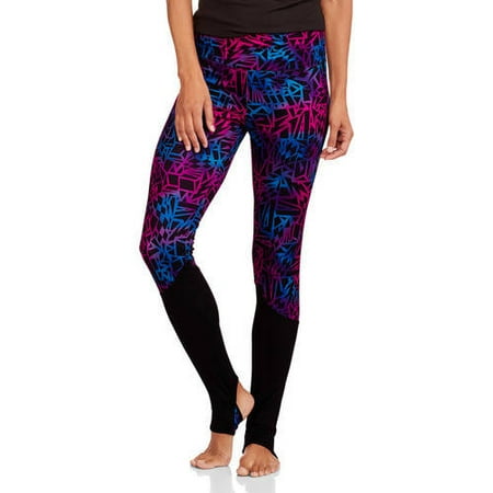 Danskin Now Studio Women's Contrast Leg Inset Legging