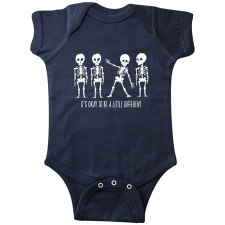Inktastic It s Okay to be a Little Different Skeletons Gift Baby Boy or Baby Girl Bodysuit
Inktastic It s Okay to be a Little Different Skeletons Gift Baby Boy or Baby Girl Bodysuit
