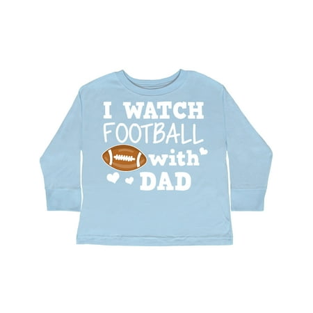 Inktastic I Watch Football with My Dad Gift Toddler Boy or Toddler Girl Long Sleeve T-Shirt
Inktastic I Watch Football with My Dad Gift Toddler Boy or Toddler Girl Long Sleeve T-Shirt