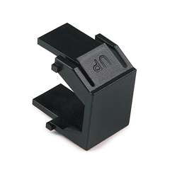 HellermannTyton Blank Insert - Black 10 Pack*2