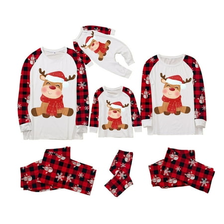 Christmas Pajamas for Family Pjs Matching Sets 2022