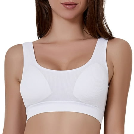 CLZOUD Bra Panty Sets for Women Red Nylon Spandex Women Sports Crop Top Bra Push Up New Fitness Running Camisole Ladies Yoga Bralette Bra Vest Xl