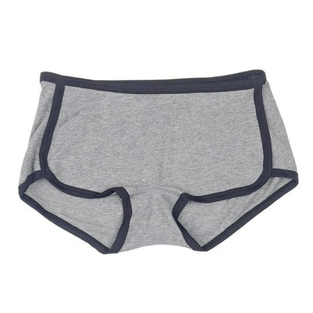 Promotion! Women Sexy Cotton Solid Color Exquisite Soft Cotton Middle Waist Sweet Stretch Boxer Panties Gray L
Promotion! Women Sexy Cotton Solid Color Exquisite Soft Cotton Middle Waist Sweet Stretch Boxer Panties Gray L
