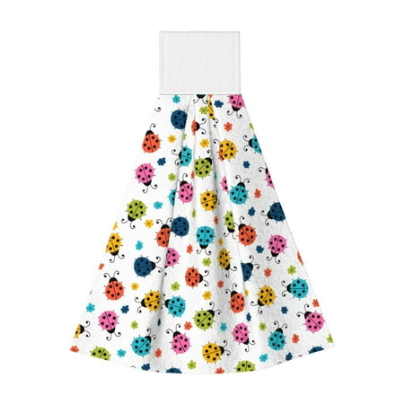 Zufioo Ladybugs And Flowers Print Coral Fleece Velcro Hand Towel Hangable Absorbent Hand Towel Suitable for Kitchen Bathroom Household Items
Zufioo Ladybugs And Flowers Print Coral Fleece Velcro Hand Towel Hangable Absorbent Hand Towel Suitable for Kitchen Bathroom Household Items
