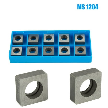 GLFSIL MW0804 MS1204 MC1204 Turning Tool CNC Carbide Shims Carbide Shim Trigon 10PCS