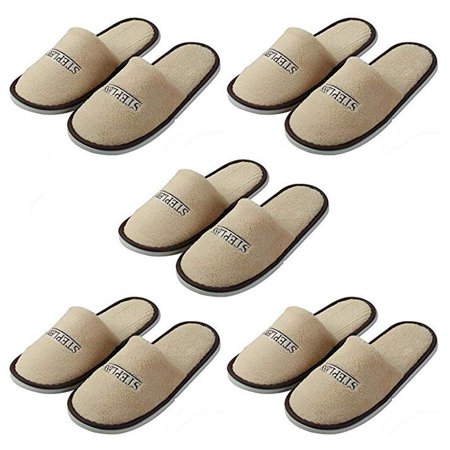 Of disposable slipper sets for bath home and guest slippers are fashionable and breathable (Beige)
Of disposable slipper sets for bath home and guest slippers are fashionable and breathable (Beige)