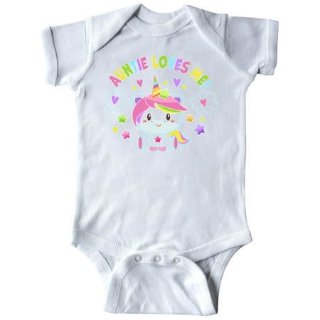 Inktastic Auntie Loves Me with Cute Rainbow Unicorn Gift Baby Boy or Baby Girl Bodysuit
Inktastic Auntie Loves Me with Cute Rainbow Unicorn Gift Baby Boy or Baby Girl Bodysuit