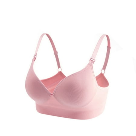 Nursing Bra For Pregnant Women Pregnancy Maternity Bra Breastfeeding Lactation Maternal Underwear Things Bras Maternity Clothes Pink L
Nursing Bra For Pregnant Women Pregnancy Maternity Bra Breastfeeding Lactation Maternal Underwear Things Bras Maternity Clothes Pink L
