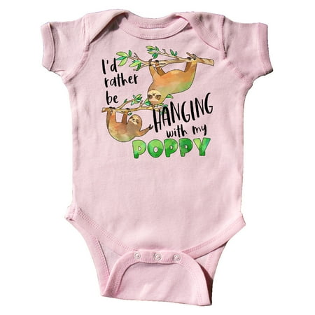 Inktastic Id Rather Be Hanging with my Poppy- Cute Sloths Gift Baby Boy or Baby Girl Bodysuit
Inktastic Id Rather Be Hanging with my Poppy- Cute Sloths Gift Baby Boy or Baby Girl Bodysuit