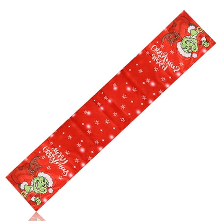 Christmas Table Flag Santa Claus Table Runner Cover Tablecloth Xmas Decoration Ornament Non-woven Dining Hall Living Room Type 3
Christmas Table Flag Santa Claus Table Runner Cover Tablecloth Xmas Decoration Ornament Non-woven Dining Hall Living Room Type 3