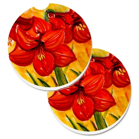 Carolines Treasures 6067CARC Flower - Amaryllis Set of 2 Cup Holder Car Coasters Large multicolor
Carolines Treasures 6067CARC Flower - Amaryllis Set of 2 Cup Holder Car Coasters Large multicolor