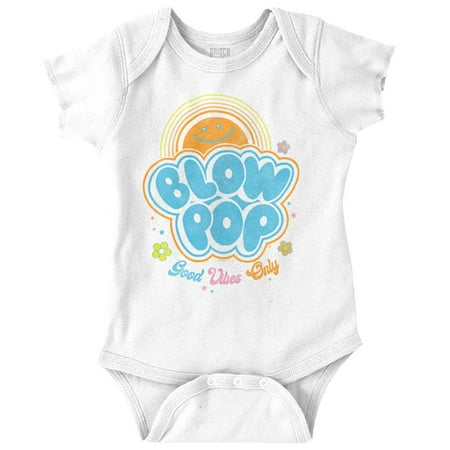 Vintage Candy Logo Good Vibes Only Romper Boys or Girls Infant Baby Brisco Brands 12M
Vintage Candy Logo Good Vibes Only Romper Boys or Girls Infant Baby Brisco Brands 12M