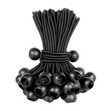 50 Pieces of Bungee Rope with Ball-Bouncing Rope Heavy Elastic Rope Ball with Ball Black
50 Pieces of Bungee Rope with Ball-Bouncing Rope Heavy Elastic Rope Ball with Ball Black