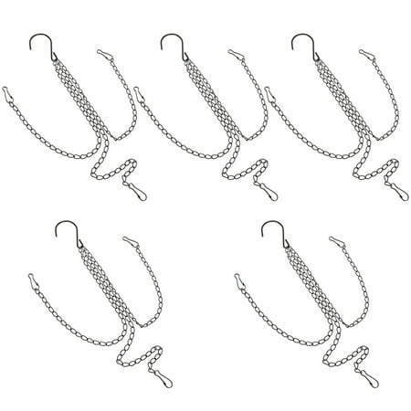 Flower Basket Iron Chain 5Pcs Iron Art Flower Pot Holder Chains Chandelier Chains Flower Basket Pendant Chains
Flower Basket Iron Chain 5Pcs Iron Art Flower Pot Holder Chains Chandelier Chains Flower Basket Pendant Chains