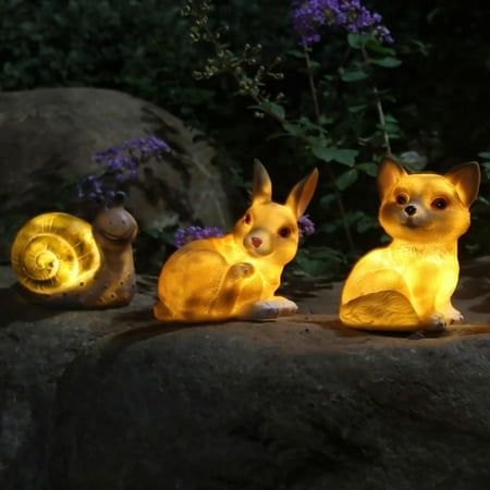 Fairnull Outdoor Dog/Snail/Rabbit Solar Power LED Night Light Lawn Lamp Garden Yard Decor
Fairnull Outdoor Dog/Snail/Rabbit Solar Power LED Night Light Lawn Lamp Garden Yard Decor