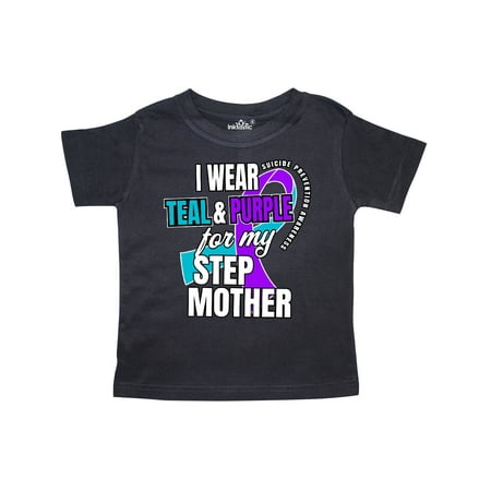 Inktastic Suicide Prevention I Wear Teal and Purple For My Step Mother Gift Toddler Boy or Toddler Girl T-Shirt
Inktastic Suicide Prevention I Wear Teal and Purple For My Step Mother Gift Toddler Boy or Toddler Girl T-Shirt