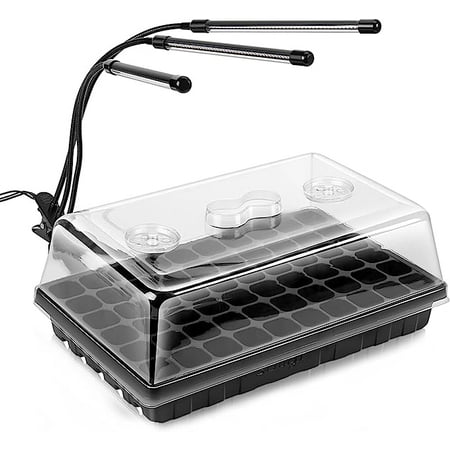 Complete Seed Starter Kit with Upgraded Grow Light