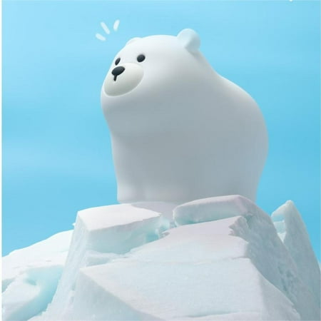 DBYLXMN Little White Bear Silicone Night Light Colorful Light Soft Light Eye Sleep Lamp Ornaments Polar Bear Pat Night Light Plug in Night Light
DBYLXMN Little White Bear Silicone Night Light Colorful Light Soft Light Eye Sleep Lamp Ornaments Polar Bear Pat Night Light Plug in Night Light