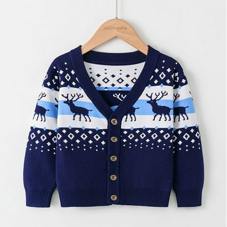 Sweater For Child Toddler Boys Girls Christmas Cartoon Warm Knitted Long Sleeve Xmas Tops Knitwear Cardigan Coat
Sweater For Child Toddler Boys Girls Christmas Cartoon Warm Knitted Long Sleeve Xmas Tops Knitwear Cardigan Coat