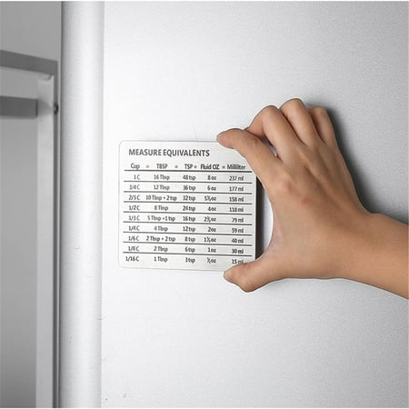 Hesxuno Stainless Steel Refrigerator Sticker With Magnetic Scale Plate Measuring Cup Deals of The day
Hesxuno Stainless Steel Refrigerator Sticker With Magnetic Scale Plate Measuring Cup Deals of The day