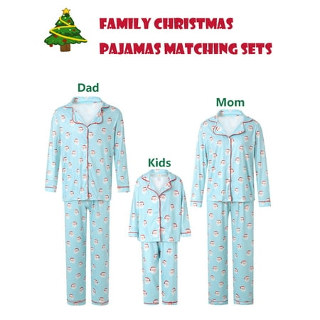 Matching Family Christmas Pajamas Set Long Sleeve Festival Party Pj Sets Holiday Silk Satin Sleepwear Button-Down Loungewear
Matching Family Christmas Pajamas Set Long Sleeve Festival Party Pj Sets Holiday Silk Satin Sleepwear Button-Down Loungewear