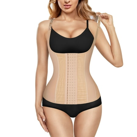 Junlan Underbust Shapewear for Women Waist Trainer Cincher Corset sleevesless Tummy Control Body Shaper Back Support Girdle(Beige L)
Junlan Underbust Shapewear for Women Waist Trainer Cincher Corset sleevesless Tummy Control Body Shaper Back Support Girdle(Beige L)