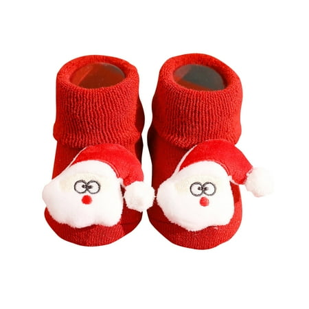 Socks For Kids Autumn And Winter Thickened Baby Socks Antiskid Baby Floor Socks Children Christmas Socks Cartoon
Socks For Kids Autumn And Winter Thickened Baby Socks Antiskid Baby Floor Socks Children Christmas Socks Cartoon