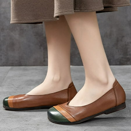 Aayomet Wedge Flip Flop Fashion Summer And Autumn Women Casual Shoes Flat Bottom Comfortable Round Toe Colorblock Shallow Mouth Brown 6.5
Aayomet Wedge Flip Flop Fashion Summer And Autumn Women Casual Shoes Flat Bottom Comfortable Round Toe Colorblock Shallow Mouth Brown 6.5