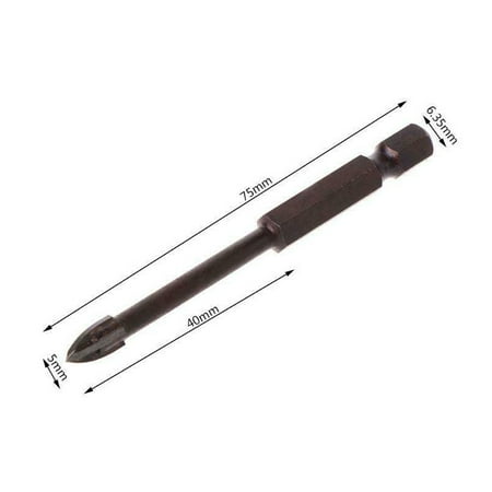 Goodhd Carbide Point Spear Head Drill Bit With 4 Cutting Edge for Ceramics Granite Tile
Goodhd Carbide Point Spear Head Drill Bit With 4 Cutting Edge for Ceramics Granite Tile